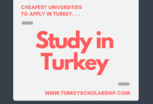 Scholarships in Turkey and Cheapest Universities in Turkey - Low tuition Turkey Universities list