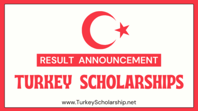 Turkey Government Scholarships 2022 Result Announcement